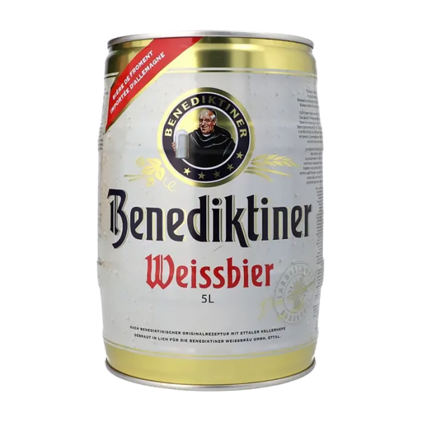 Купити Пиво Benediktiner Weissbier Wheat 5л 5,4% ж/б