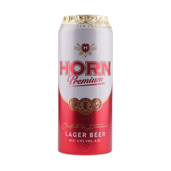Купити Пиво Horn Disel Premium 5% 0,5л ж/б