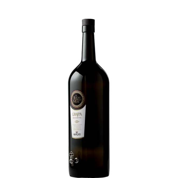 Купить Граппа Riserva Magnum Bacio Muse 3л 40% с краником