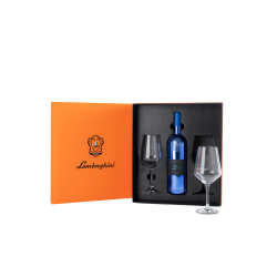 Купити Под, Набір Merlot Luxe Blu Rosso IGT 0,75л +2бокала +пакет