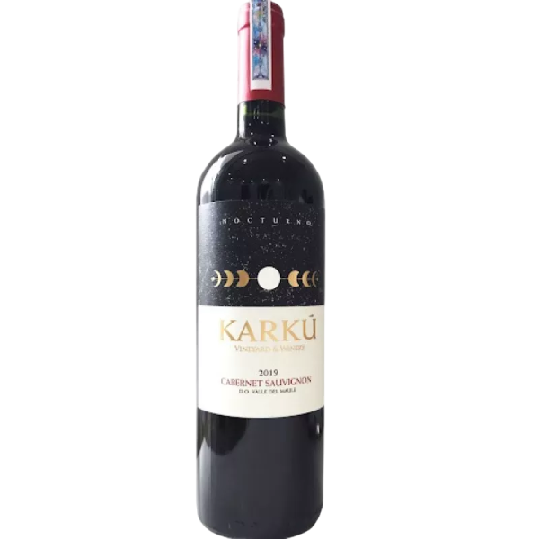 Купити Вино Cabernet Sauvignon KARKU 2023 черв.сух 0,75л 13% Чілі, Д.Мауле, ТМ Karku