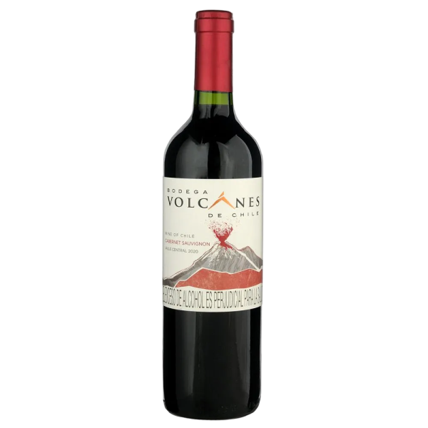 Купити Вино Cabernet Sauvignon Volcanes черв.сух 0,75л 13% Чілі,долина Лейда, ТМ Volcanes