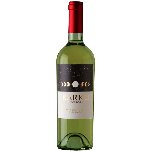 Купити Вино Chardonnay KARKU 2022 біл.сух 0,75л 13% Чілі, Д.Мауле, ТМ Karku
