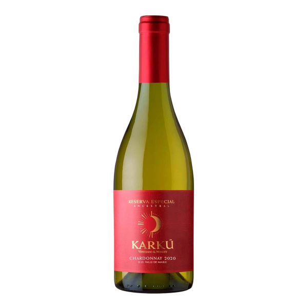 Купити Вино Chardonnay Reserva KARKU 2022 біл.сух 0,75л 13,5% Чілі, Д.Мауле, ТМ Karku