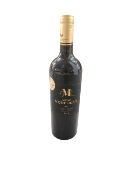 Купити Вино Тихе Chateau Monplaisir 2019 0,75л черв.сух.14%Франція,Бержерак,TM Chateau Monplaisir