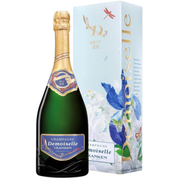 Шампанское "Demoiselle Eo Brut " бел.брют 0,75л 12,5% кор (Франция, Шампань,ТМ"Demoiselle")