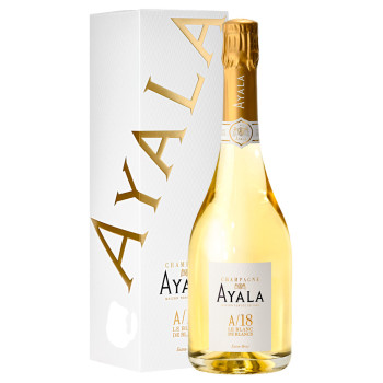 Шампанське "Champagne Blanc De Blancs A/18 " біл. екстра/брют 0,75л 12% кор (Франція, Шампань,ТМ"Ayala")