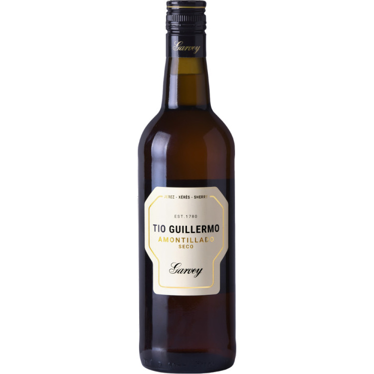 Херес "Amontillado TIO Guillermo" 0,75л. біл. сух. 17,5% (Іспанія, Херес, ТМ "Garvey")