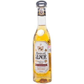 Текила "Reserva del Senor Añejo 100% agave" 0,7л 38% (Мексика,ТМ "Del Senor")