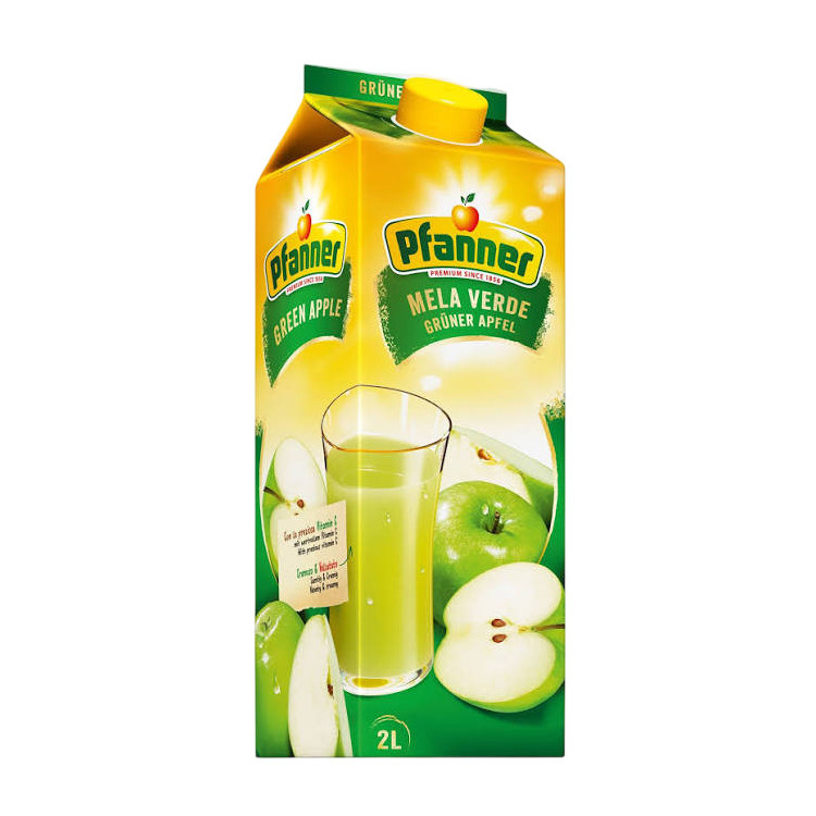 Сік яблучний " Apple Juice" 2л, т/п (Австрія, TM "Pfanner")