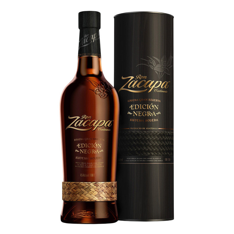 Ром "Zacapa Edicion Negra" 0,7л 43% туб (Гватемала, ТМ "Zacapa")