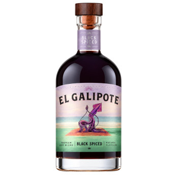Ром "El Galipote Black Spiced" 0,7л 35% (Карибські о-ви, TM "El Galipote")