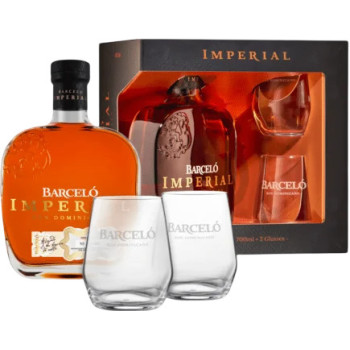 Ром "Barcelo Imperial" 0.7л 38% кор+2ст (Доминикана ,TM "Barcelo")