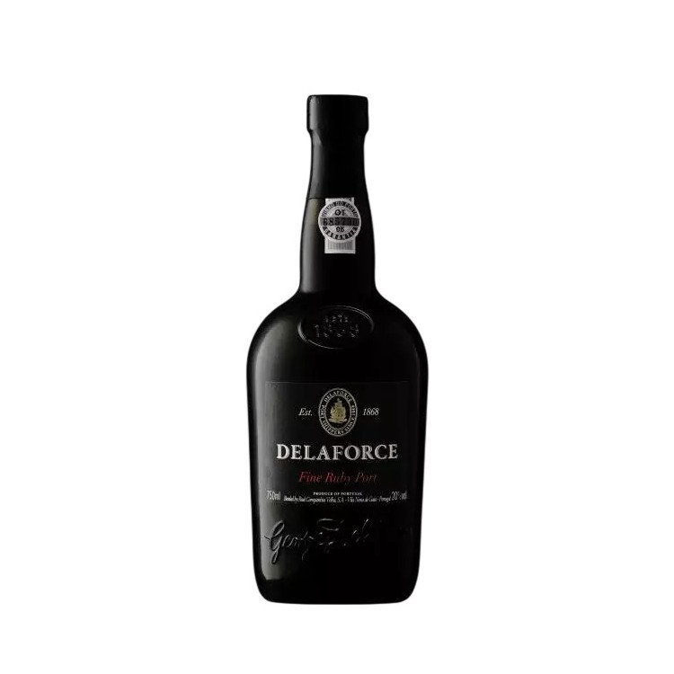 Портвейн "Delaforce Porto Fine Tawny" 0,75л черв. солод. 20% (Португалія, Дору, TM "Delaforce")