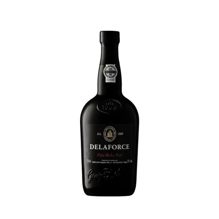Портвейн "Delaforce Porto Fine Ruby" 0,75л крас. слад. 20% (Португалия, Дору, TM"Delaforce")