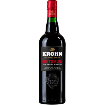 Портвейн " WK Ruby Reserva " 0,75л чер. солод. 20% (Португалія, Дору,TM "Krohn")