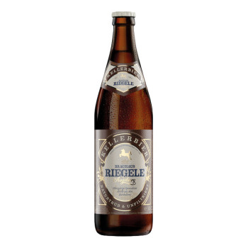 Пиво темное нефилтрованное "Reigele Kellerbier" 0,5л 5% стекло (Германия, ТМ "Reigele")