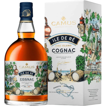 Коньяк "Camus Fine Island" 0.7л. 40% под.кор.(Франція ,Коньяк,ТМ "Сamus")