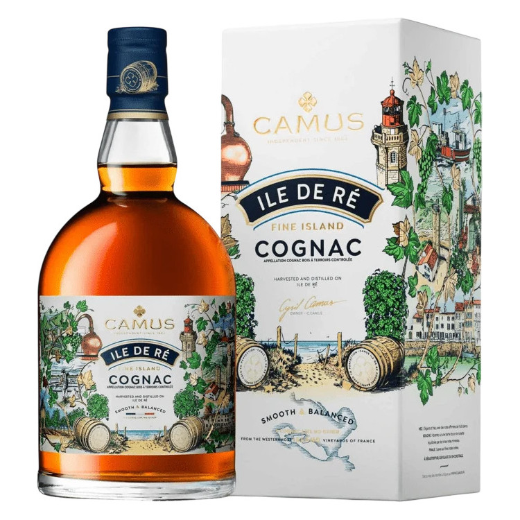 Коньяк "Camus Fine Island" 0.7л. 40% под.кор.(Франція ,Коньяк,ТМ "Сamus")