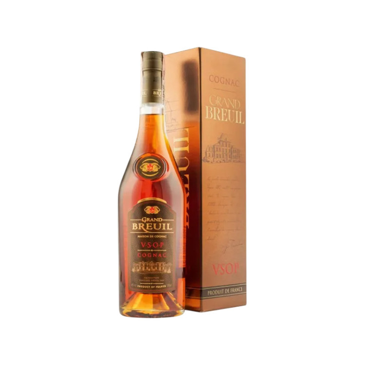 Коньяк "Grand Breuil VSOP" 0,5л 40% кор (Франція, Grande Champagne, ТМ "Grand Breuil")