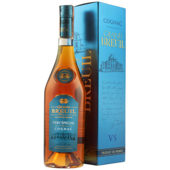 Коньяк "Grand Breuil VS" 0,5л 40% кор (Франція, Grande Champagne, ТМ "Grand Breuil")