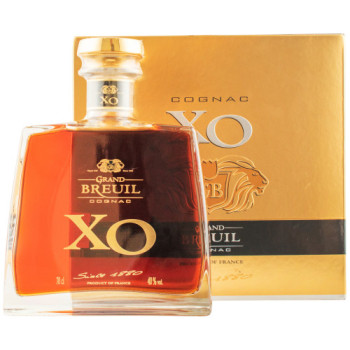 Коньяк "Grand Breuil " XO 0,7л 40% кор.(Франція,Grande Champagne, ТМ "Grand Breuil")