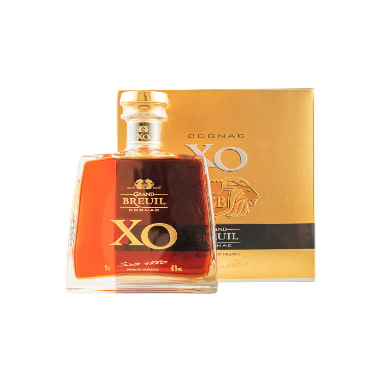 Коньяк "Grand Breuil " XO 0,7л 40% кор.(Франція,Grande Champagne, ТМ "Grand Breuil")