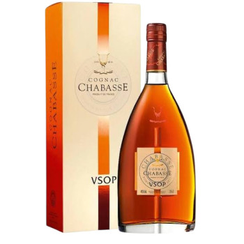 Коньяк "Cognac Chabasse VSOP" 0,7л 40% под. кор. (Франція, Cognac,TM "Cognac Chabasse")
