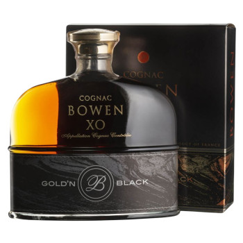 Коньяк "Cognac Bowen XO Gold'n Black " 0,7л 40% кор (Франция,Cognac,TM "Cognac Bowen")